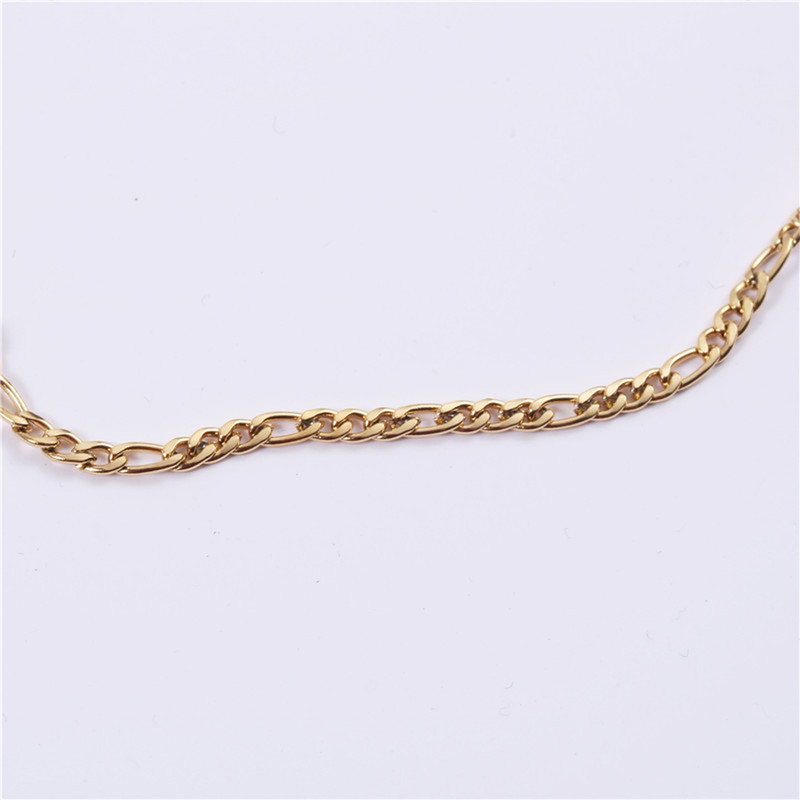 زنجیر زنانه ژوپینگ مدل 408010 فیگارو زنجیر زنانه ژوپینگ مدل 408010 فیگارو