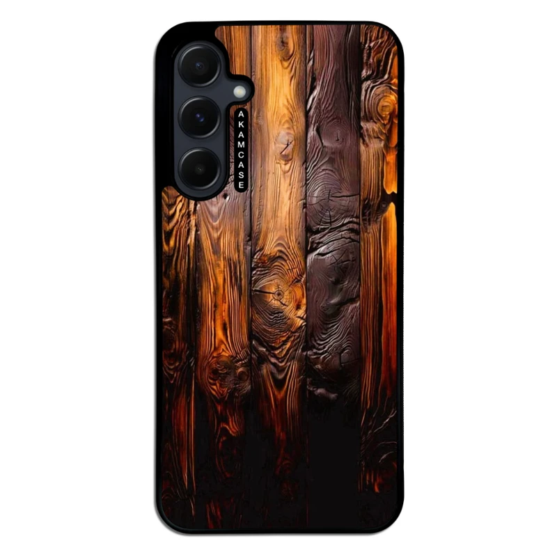 کاور آکام مدل AMC-WSGA55-WOOD-14 مناسب برای گوشی موبایل سامسونگ Galaxy A55
