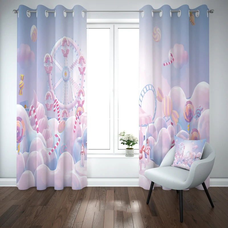 پرده مدل b2349 سایز 140×280 سانتی متر