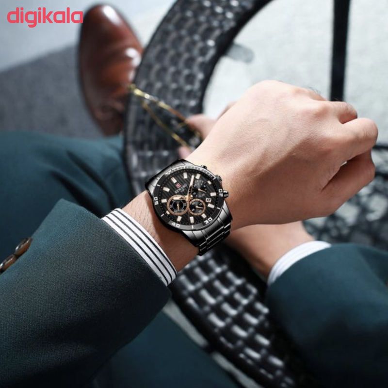 ساعت مچی عقربه ای ریوارد مدل RD-81009-bl - - 7