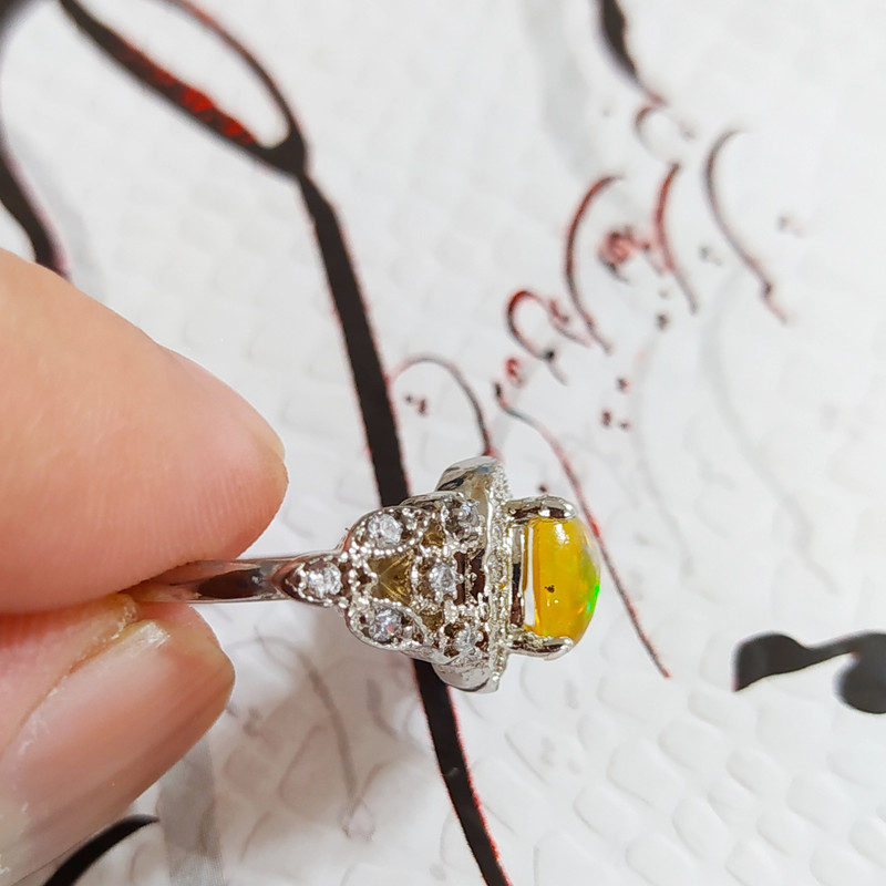 انگشتر نقره زنانه کد b1011