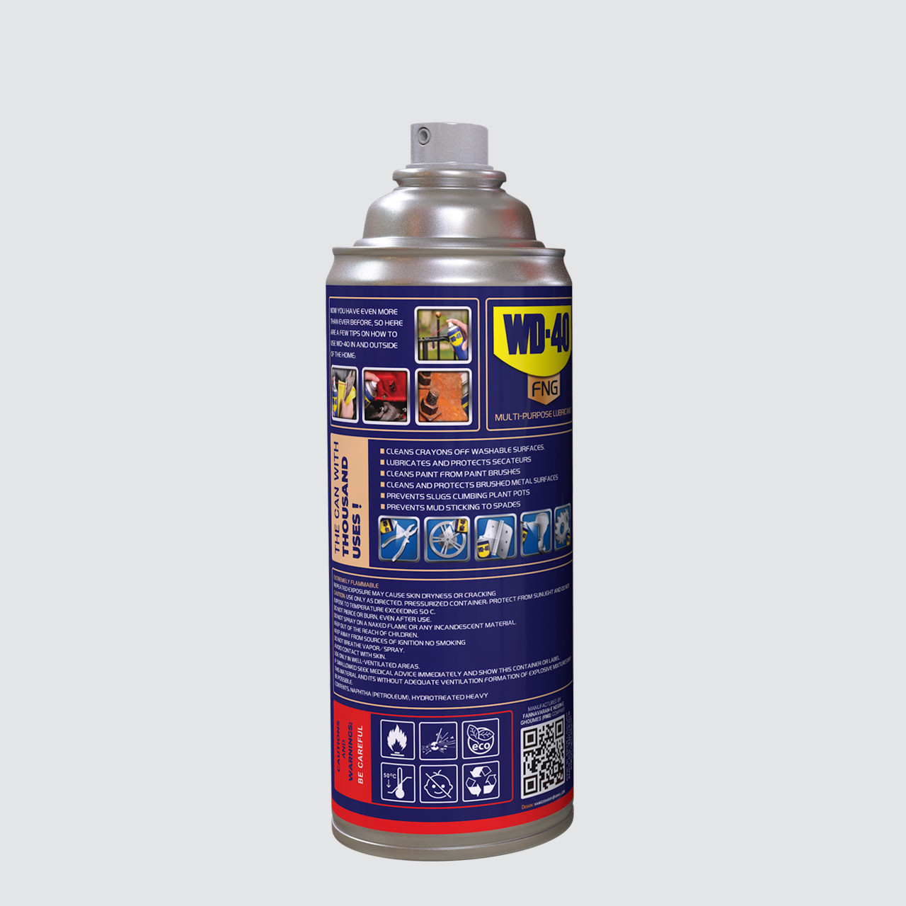 اسپری روان کننده و زنگ بر اف ان جی مدل wd-40 حجم 330 میلی لیتر اسپری روان کننده و زنگ بر اف ان جی مدل wd-40 حجم 330 میلی لیتر