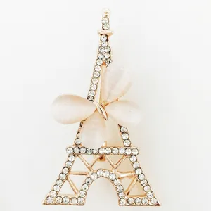 گل سینه زنانه مدل برج ایفل کد ja270