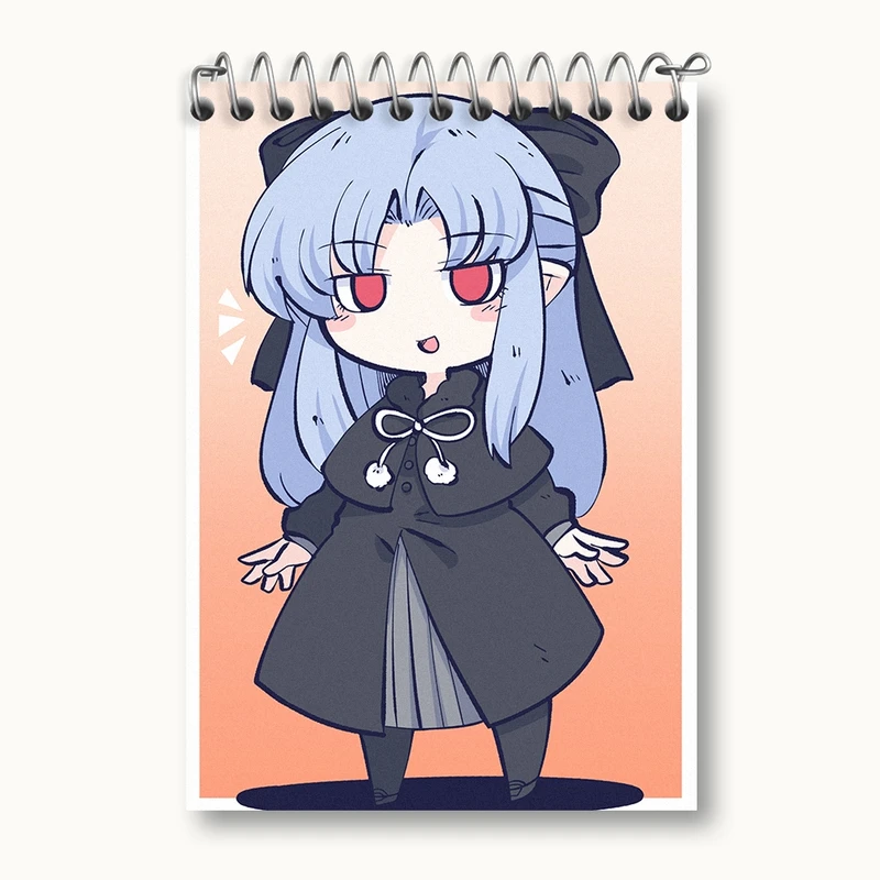 دفتر یادداشت 50 برگ خندالو مدل بازی تسوکی هیمه‌ (Tsukihime) کد 34531