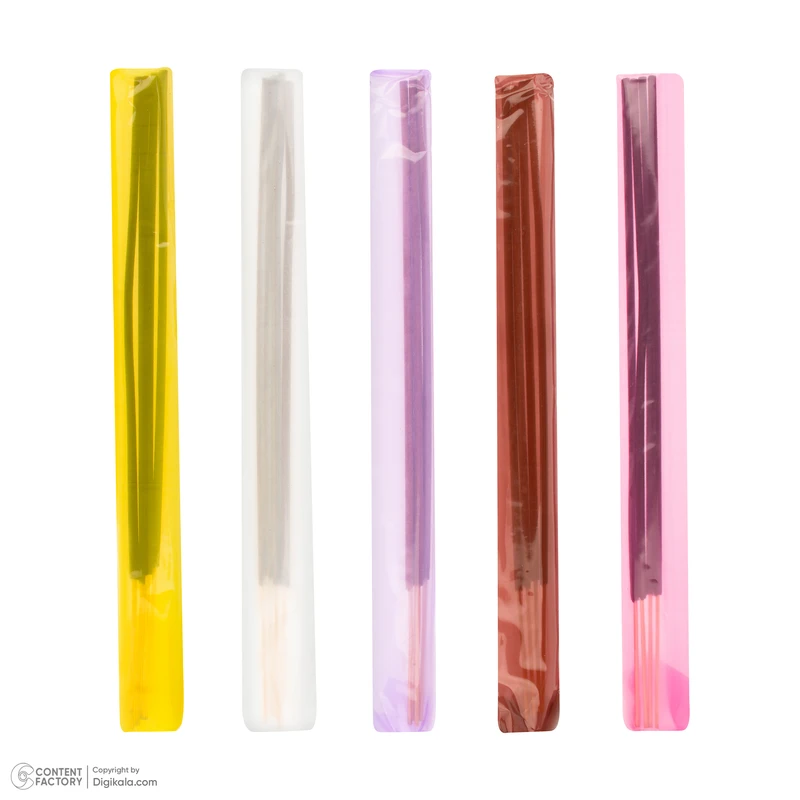 عکس شماره 2 : عود اچ دی مدل surtido de palo رایحه اسطوخدوس، دارچین، گل مریم، نعنا دارچین، نعنای هندی، رز بسته 20 عددی