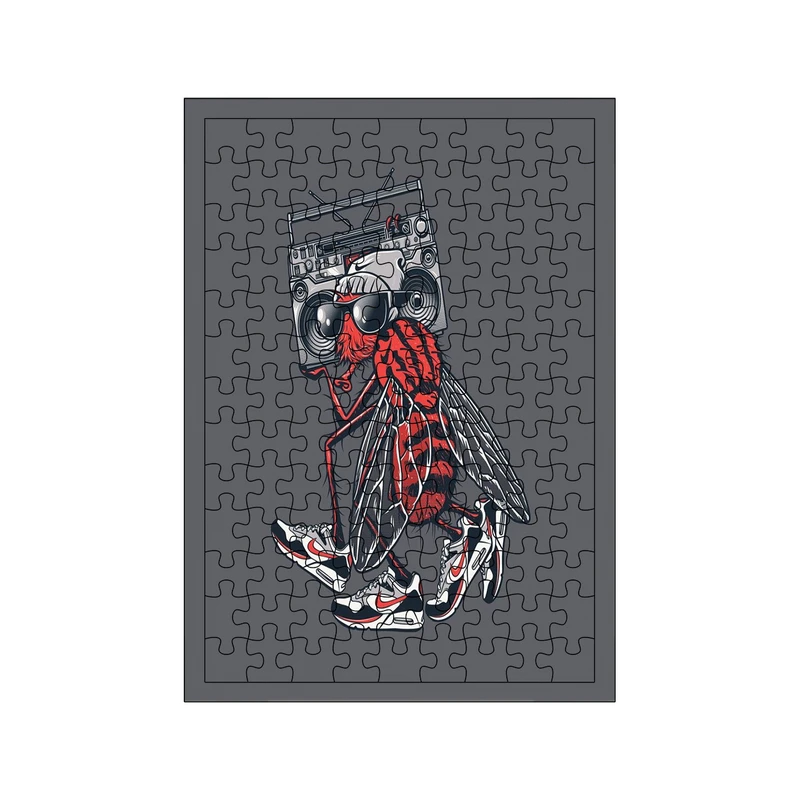 پازل 117 تکه مدل مگس کد 532