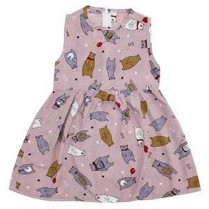 پیراهن دخترانه مدل خرس کد KH33