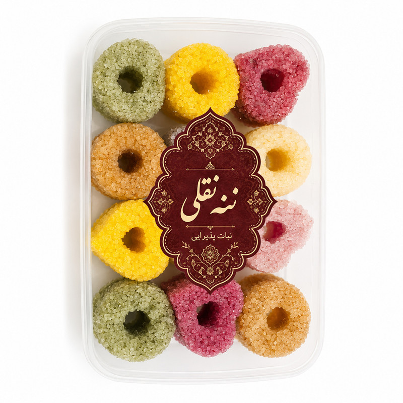نبات طعم دار ننه نقلی - 200 گرم