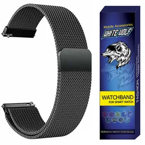 بند وایت ولف مدل W-Milanese مناسب برای ساعت هوشمند سامسونگ Galaxy Watch Active / Active 2 / Watch 4 / Watch 4 Classic / Watch 5 / Watch 5 Pro / Watch 6 / Watch 6 Classic / Watch 3 41mm