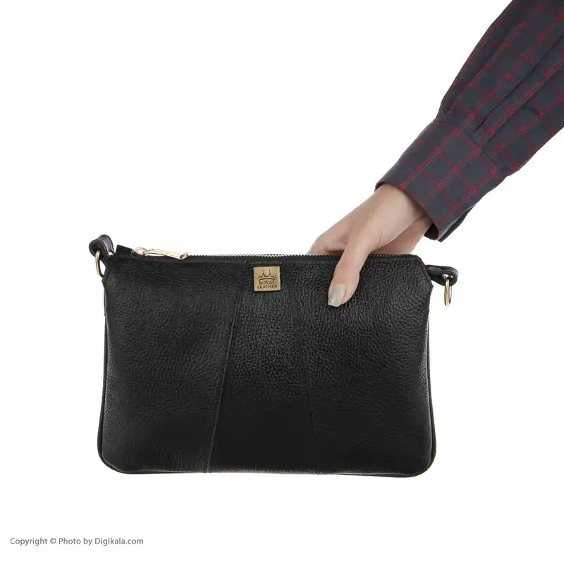 کیف دوشی زنانه رویال چرم کد W90