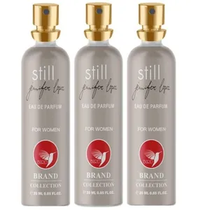عطرجیبی زنانه برد برند کالکشن مدل استیل جنیفر لوپز حجم 25 میلی لیتر مجموعه 3 عددی