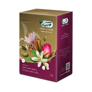دمنوش معطر زعفرانی مهرگیاه - 75 گرم