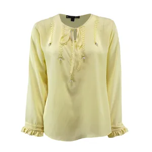 بلوز آستین بلند زنانه مدل پیله دار