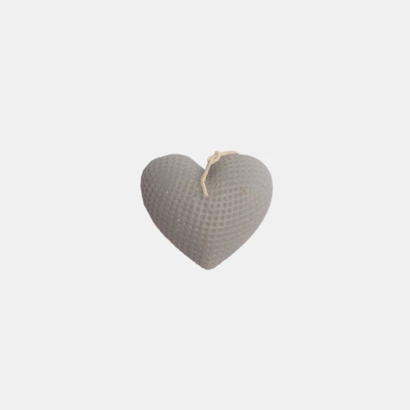 شمع دست ساز مدل قلب کد C132