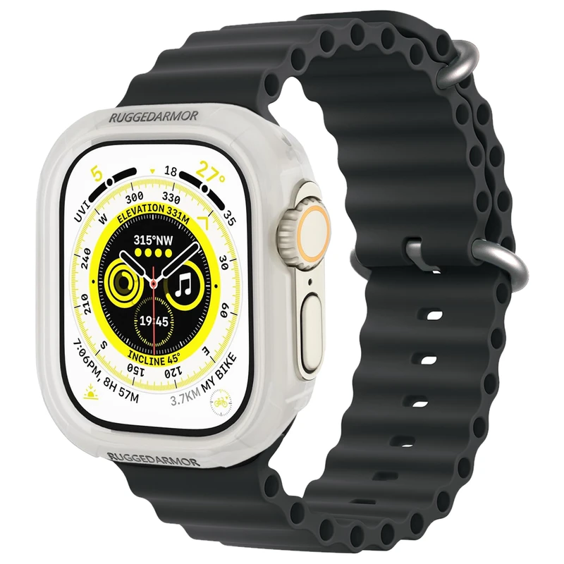 بند اسپریگ مدل Rugged Armor Ocean مناسب برای ساعت هوشمند ویرفیت HK8 pro max / HK9 ultra 2 / T900 Ultra به همراه کاور