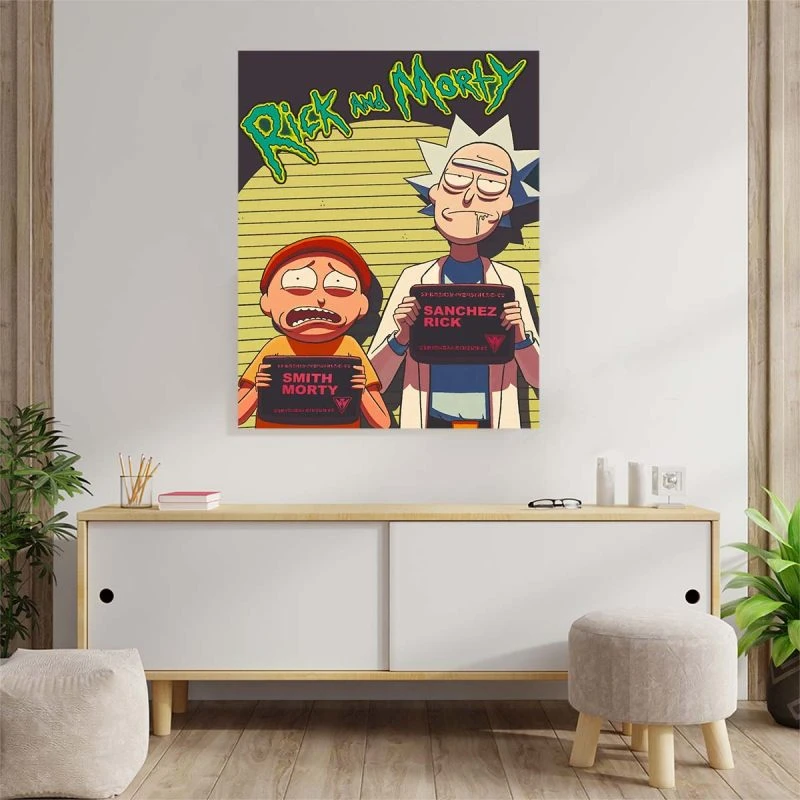تابلو شاسی آتریسا مدل انیمیشن Rick and Morty