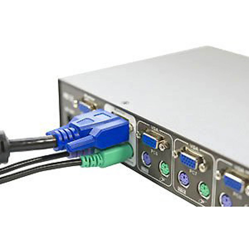 سوییچ 4 پورت KVM مدل FJ-K04-PS2 1