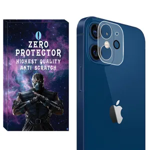 محافظ لنز دوربین زیرو مدل Glass 3D ZR مناسب برای گوشی موبایل اپل Iphone 12