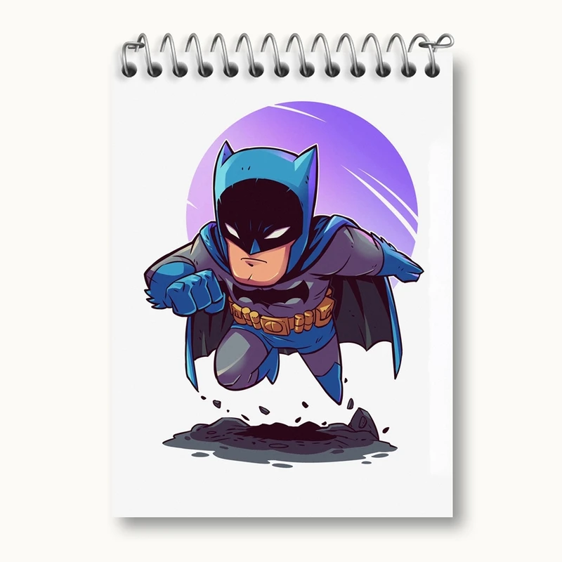 دفتر یادداشت 50 برگ خندالو مدل بتمن Batman کد 10272