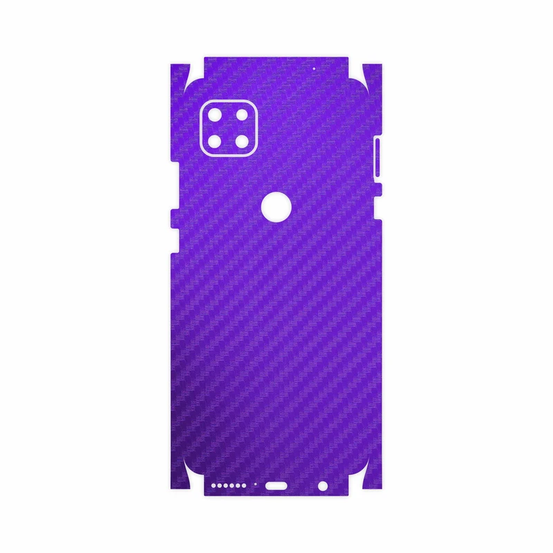 برچسب پوششی ماهوت مدل Purple-Fiber-FullSkin مناسب برای گوشی موبایل موتورولا MOTO G 5G
