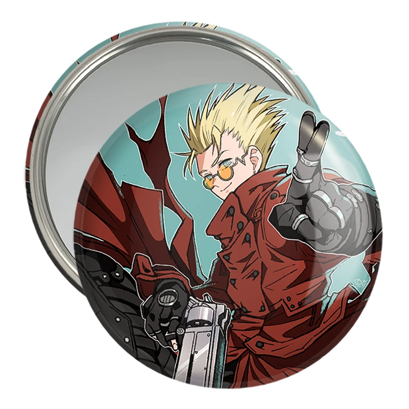 آینه جیبی خندالو مدل وش انیمه تریگان (Trigun) کد 36216