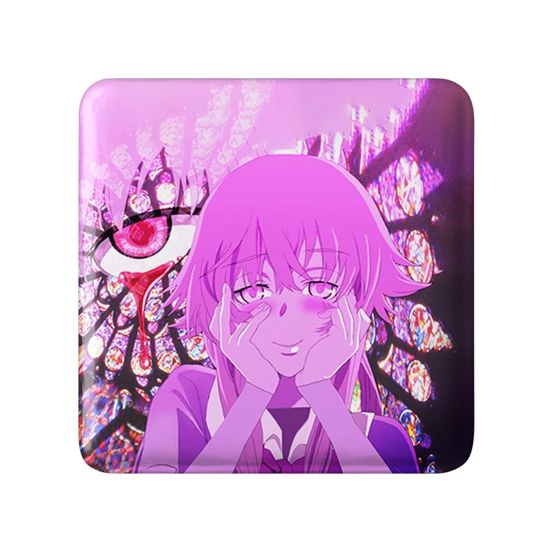 پیکسل خندالو مدل مربعی طرح یونو انیمه میرای نیکی کد 32388