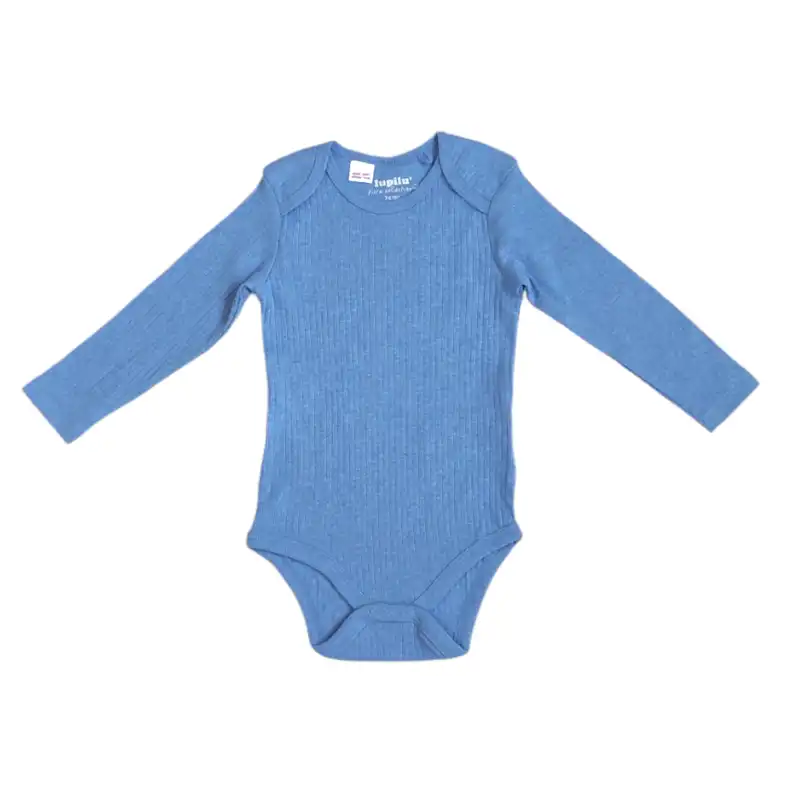 بادی آستین بلند نوزادی لوپیلو مدل A00 مجموعه 2 عددی