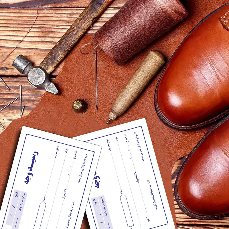 قبض رسید وجه مستر راد کد 1448