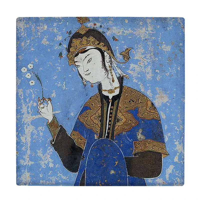  زیر لیوانی  طرح نگارگری ایرانی کد    5930748_4722