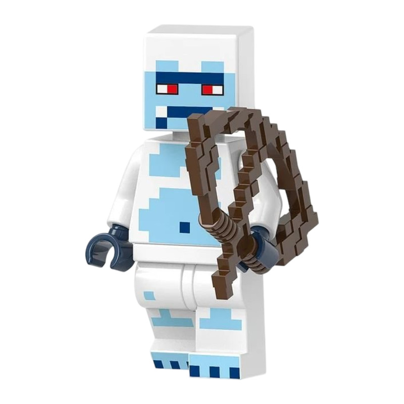 اکشن فیگور مدل ماینکرافت طرح اسکین snowman