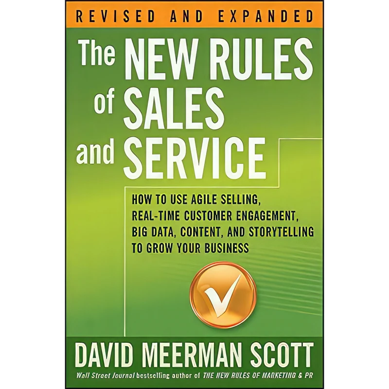 کتاب The New Rules of Sales and Service اثر David Meerman Scott انتشارات Wiley