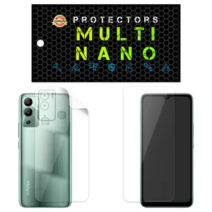 Multi Nano X-SFT Screen Protector For Infinix Hot 12i with back skin