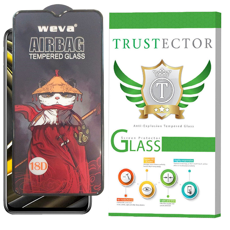 محافظ صفحه نمایش تراستکتور مدل AIRTA-Glass مناسب برای گوشی موبایل شیائومی Poco M3