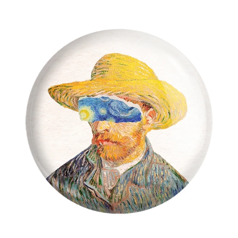 پیکسل خندالو مدل ونسان ونگوگ کد 25445