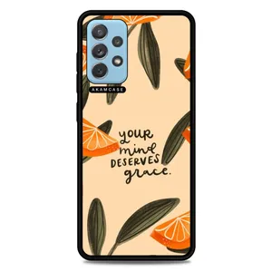 AKAM AMC-WSGA72-QOUTES9 Cover For Samsung Galaxy A72