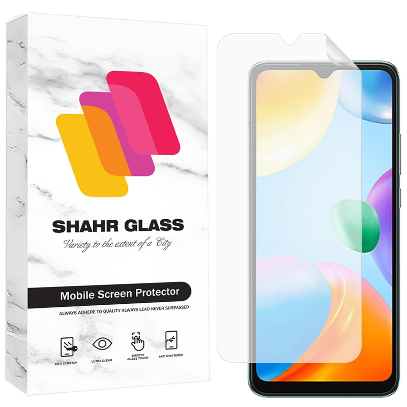 محافظ صفحه نمایش شهر گلس مدل SNMF مناسب برای گوشی موبایل شیائومی Redmi 10c