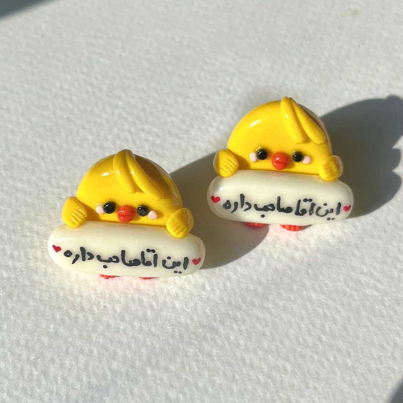 عروسک داشبوردی خودرو مدل جوجه