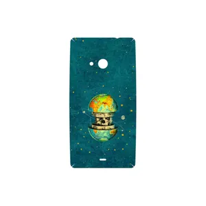MAHOOT Collage of Earth Face Cover Sticker for Microsoft Lumia 535