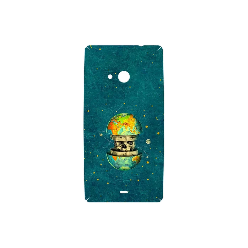 برچسب پوششی ماهوت مدل Collage of Earth Face مناسب برای گوشی موبایل مایکروسافت Lumia 535