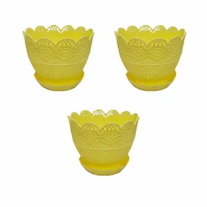 گلدان مرسه مدل میکا بسته 3 عددی