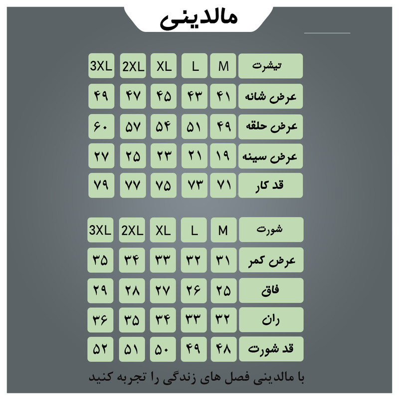ست تی‌شرت آستین کوتاه و شلوارک ورزشی مردانه مدل 006
