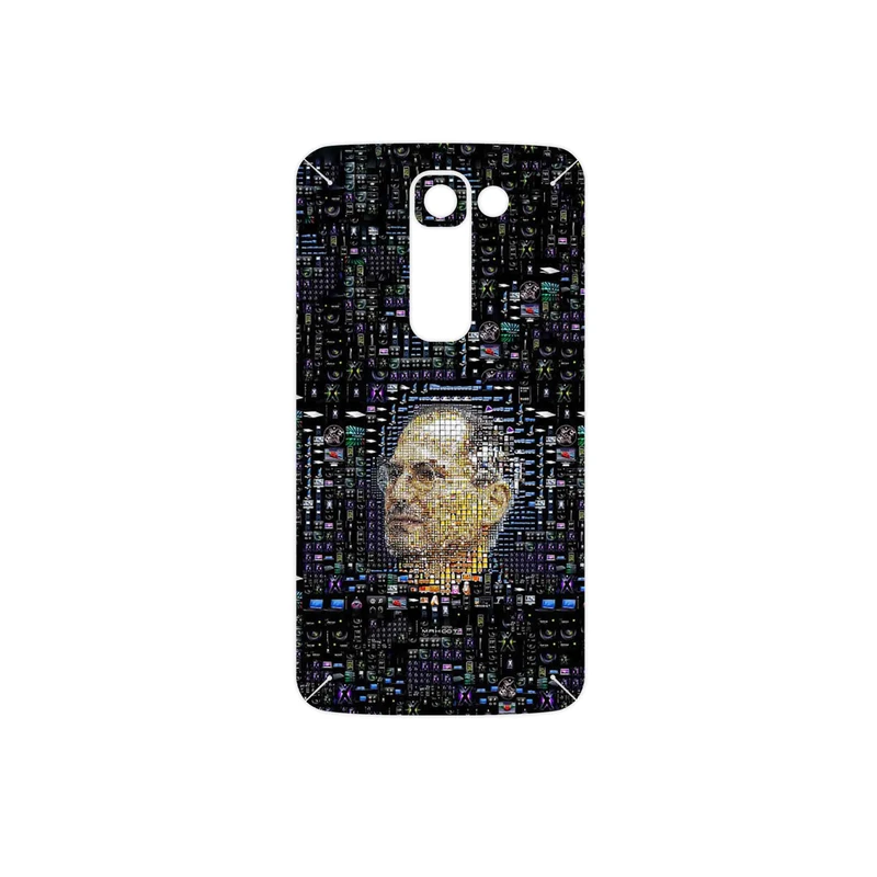 برچسب پوششی ماهوت مدل Collage of Steve Jobs 2 مناسب برای گوشی موبایل ال جی G2 mini