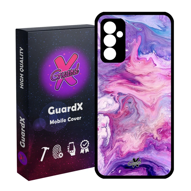 کاور گارد ایکس طرح ماربل مدل Glass10303 مناسب برای گوشی موبایل سامسونگ Galaxy A34 / A34 5G