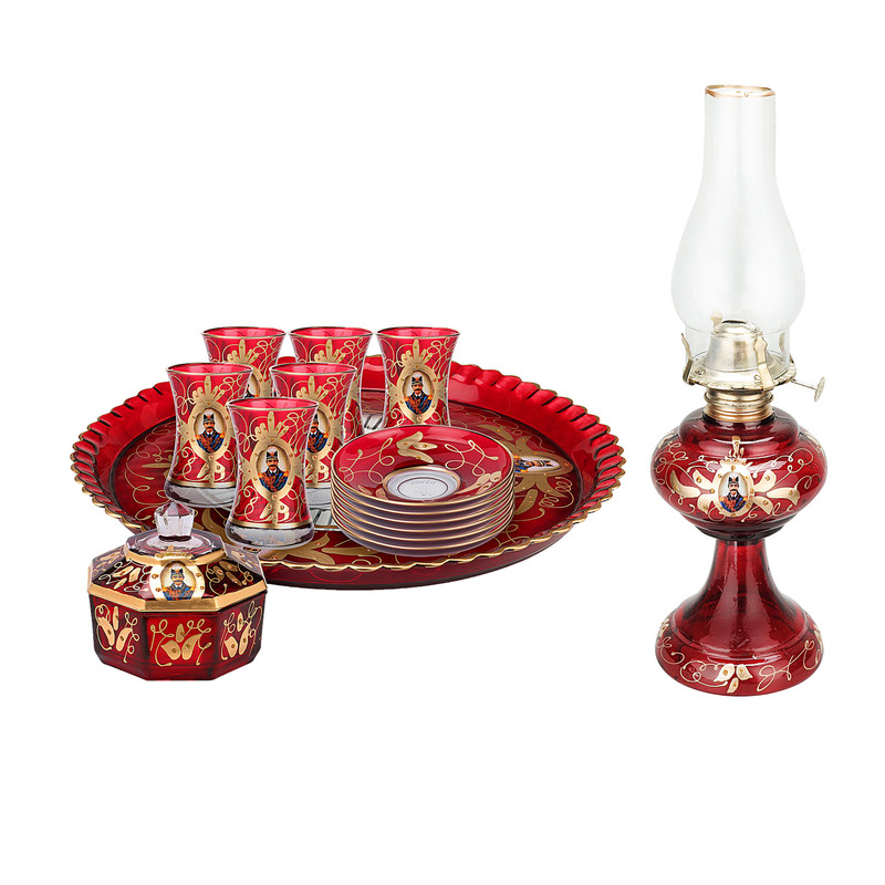 سرويس چايي خوری 15 پارچه مناسب برای 6 نفر مدل DTRE500