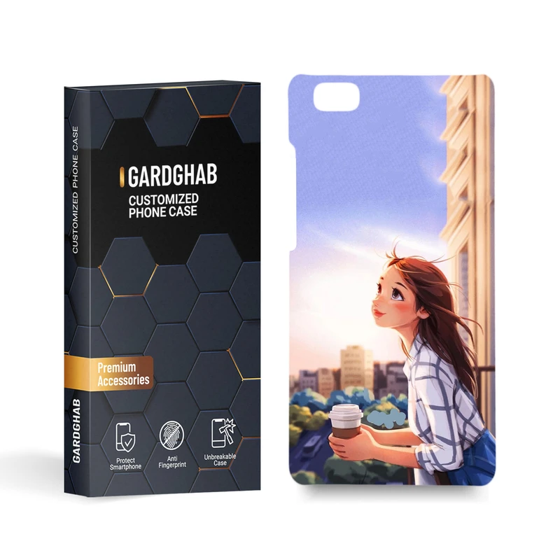 کاور گارد قاب مدل دخترانه مناسب برای گوشی موبایل هوآوی p8 lite 2015