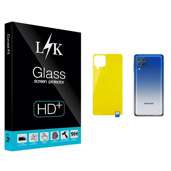 محافظ پشت گوشی ال کی مدل Hard glass مناسب برای گوشی موبایل سامسونگ Galaxy M62