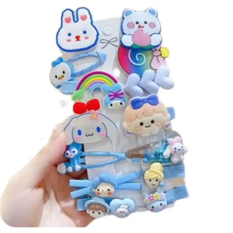 گیره مو زنانه مدل انبری سیلیکونی بسته 42 عددی