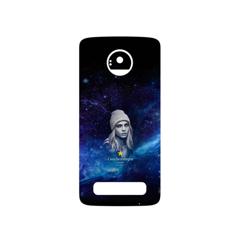 برچسب پوششی ماهوت مدل Cara Delevingne مناسب برای گوشی موبایل موتورولا Moto Z