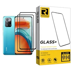 Randika Glass MIX002 Screen Protector For Xiaomi Poco X3 GT Pack Of 2