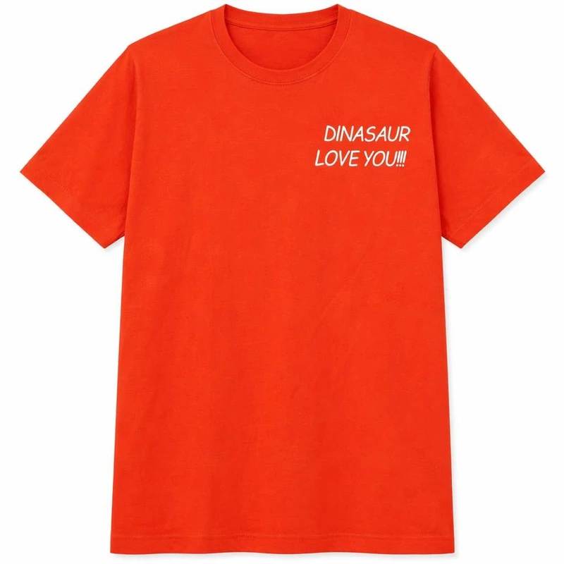 تی‌شرت لانگ آستین کوتاه زنانه مدل دایناسور